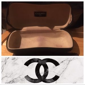 Black Chanel Sunglasses Case